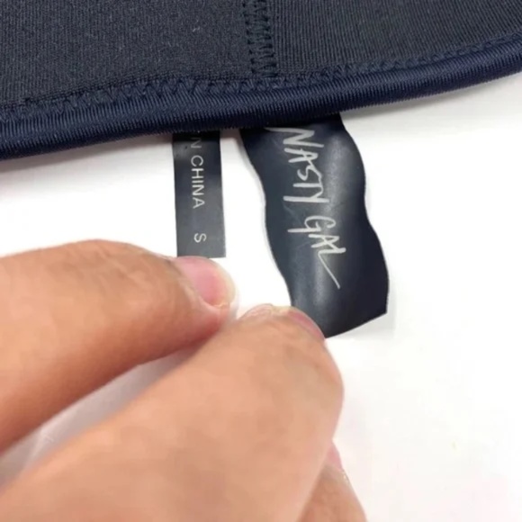 Nasty Gal Womens In Hot Water Scuba Bikini BOTTOM ONLY In Black Sz Small - Picture 11 of 13